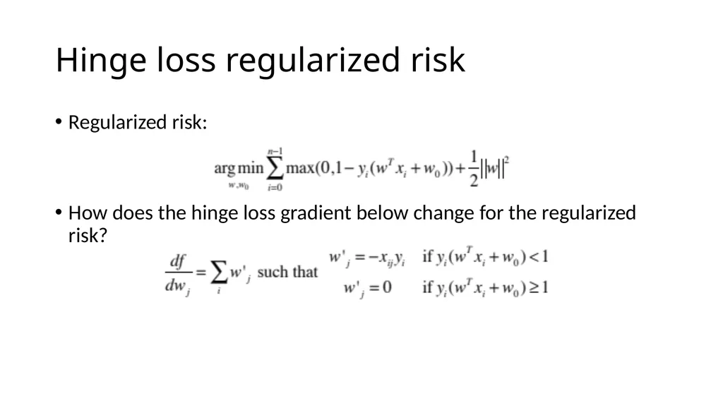 Linear modeling Usman Roshan Department of Data - slide 38 of 44