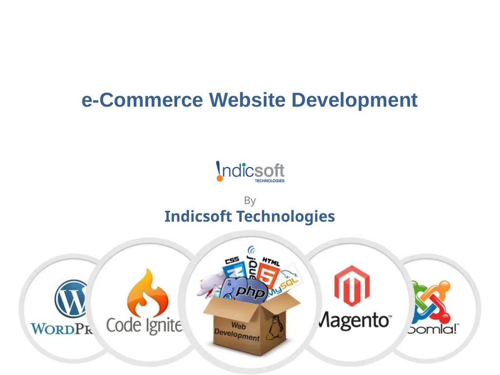 e-Commerce Website Development By Indicsoft