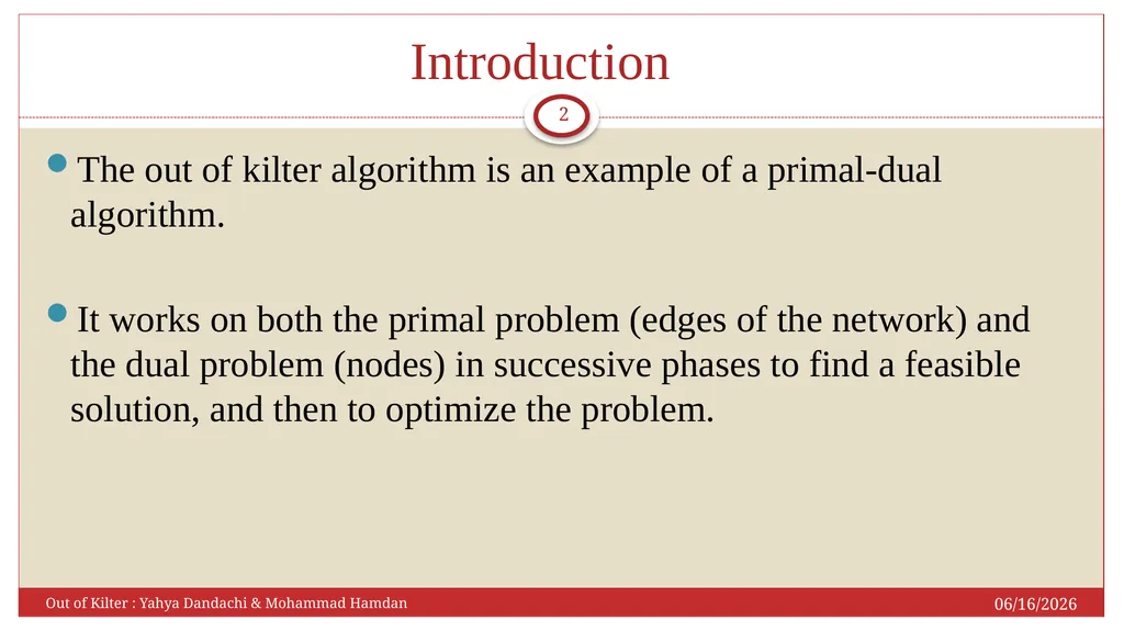 Presented to: Assis.Prof.Dr. Sahand Daneshvar - slide 2 of 26