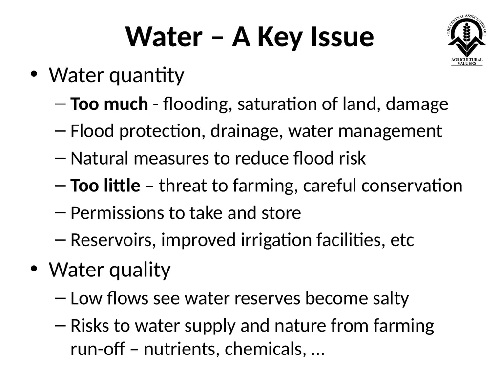 Agricultural Valuation: EVS 2025 Guidance Note - slide 17 of 19