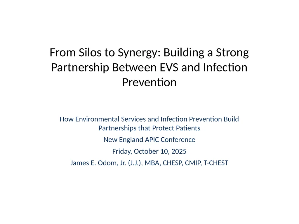 From Silos to Synergy: Building a Strong - slide 1 of 18