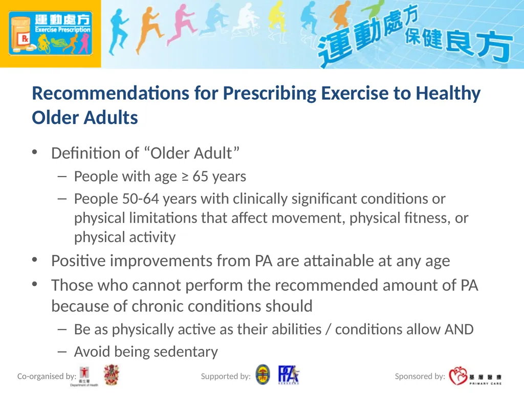 Exercise Prescription Certificate Course Session - slide 36 of 48