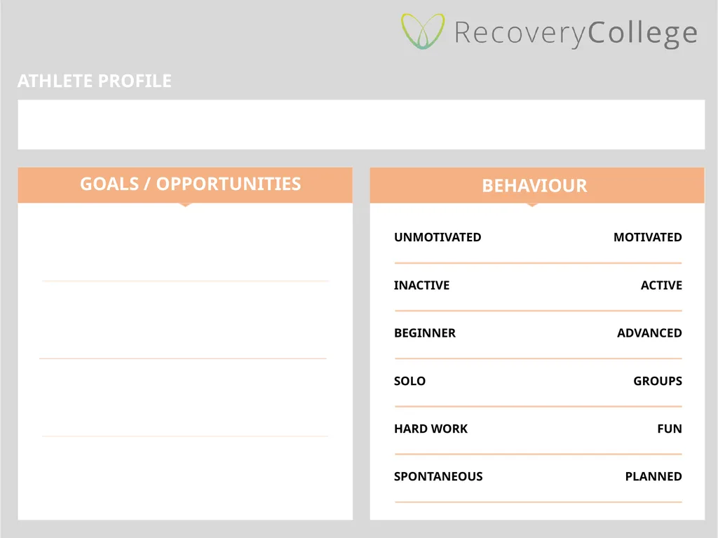 Exercise Motivation Exercise in a recovery context - slide 11 of 15