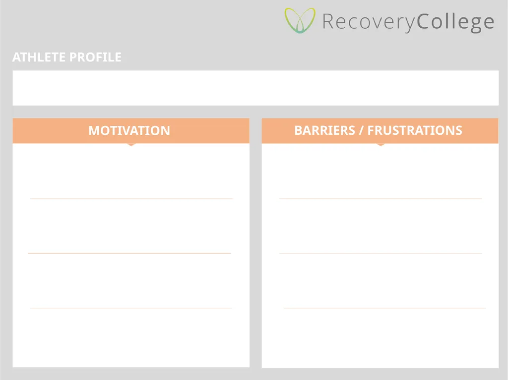 Exercise Motivation Exercise in a recovery context - slide 10 of 15