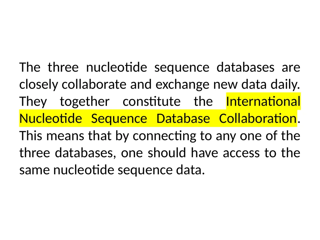 Biological databases Pinaki Kr. Rabha A database - slide 8 of 13