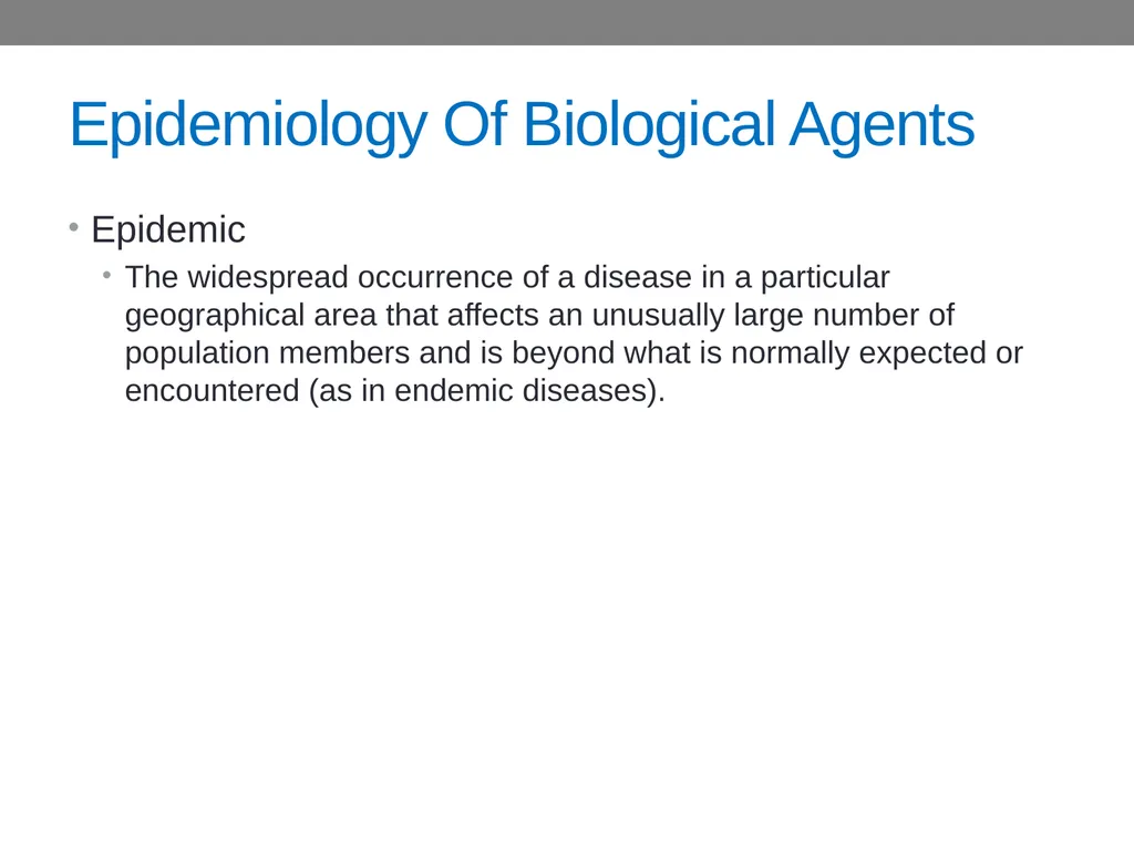 CHAPTER 15 Biological Hazards Learning Objectives - slide 7 of 15