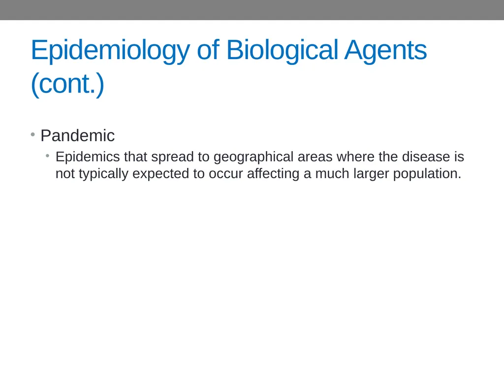 CHAPTER 15 Biological Hazards Learning Objectives - slide 8 of 15