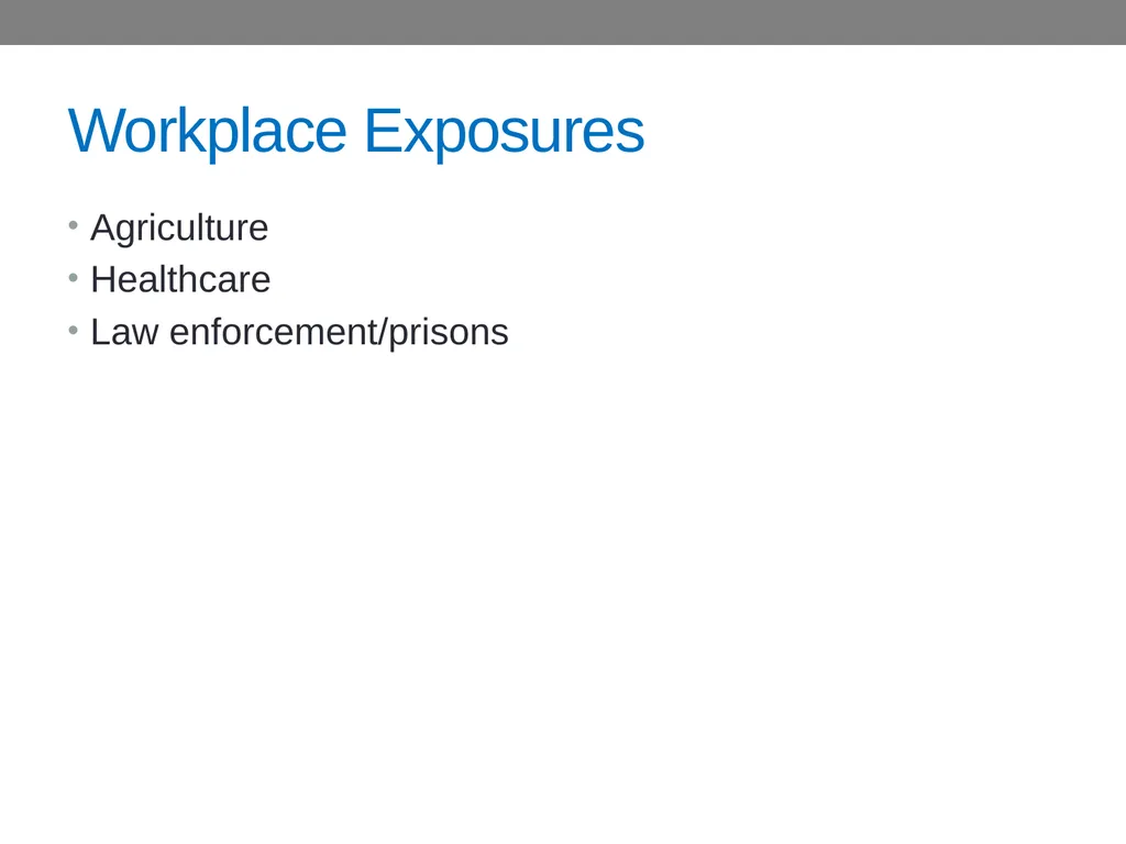 CHAPTER 15 Biological Hazards Learning Objectives - slide 9 of 15