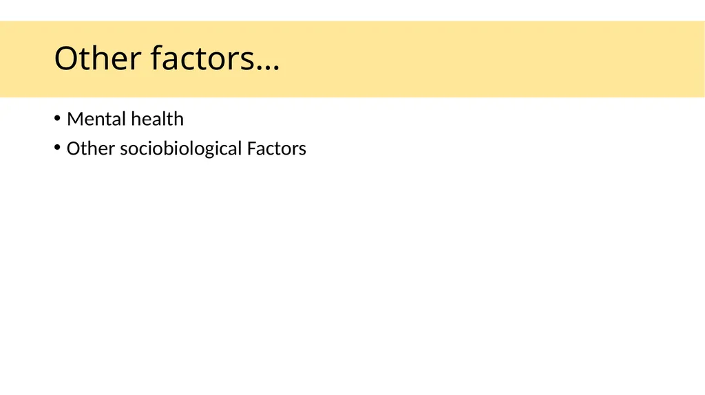 BIOLOGICAL FACTORS AND CRIME Three major factors - slide 6 of 13