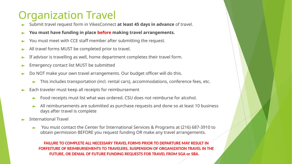 RSO Treasurer Training Presenter: Dan Lenhart, - slide 10 of 20