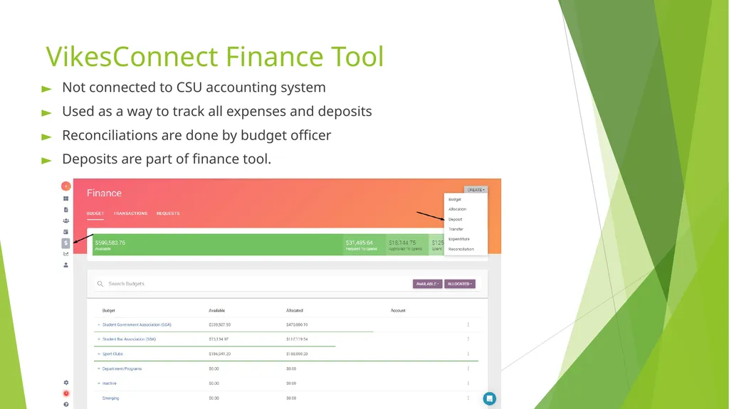 RSO Treasurer Training Presenter: Dan Lenhart, - slide 5 of 20