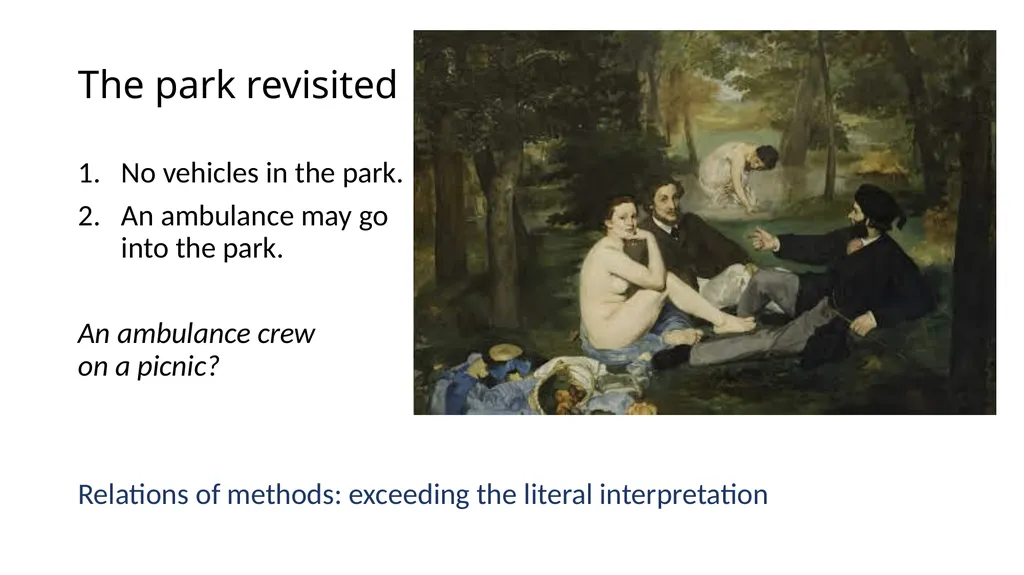 Statutory interpretation Fundamentals of Law & - slide 13 of 19