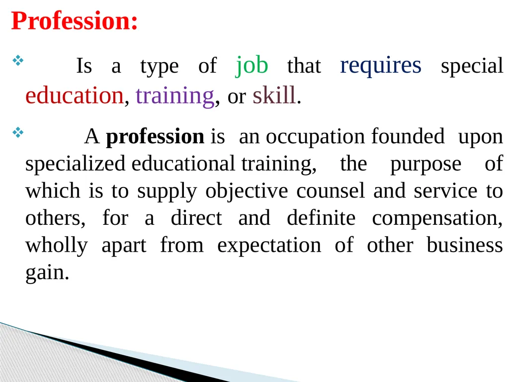 FUNDAMENTALS OF ETHICS & PROFESSIONALISM Why study - slide 16 of 24