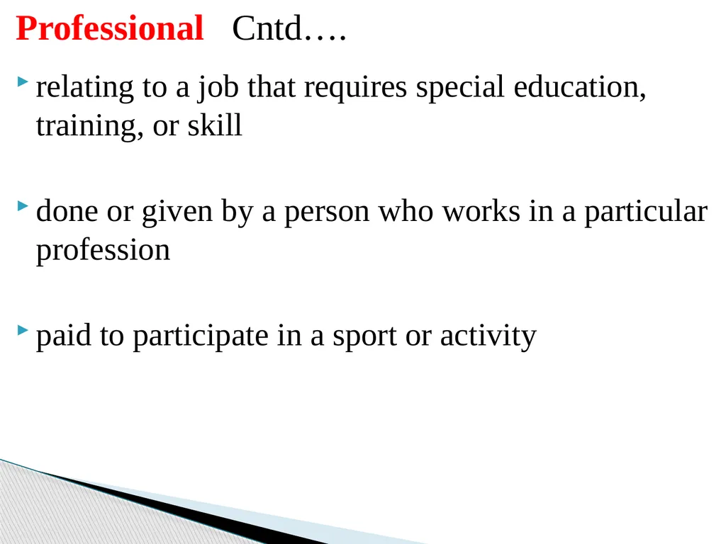 FUNDAMENTALS OF ETHICS & PROFESSIONALISM Why study - slide 19 of 24