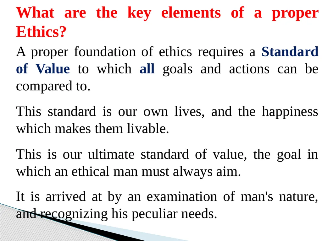 FUNDAMENTALS OF ETHICS & PROFESSIONALISM Why study - slide 13 of 24