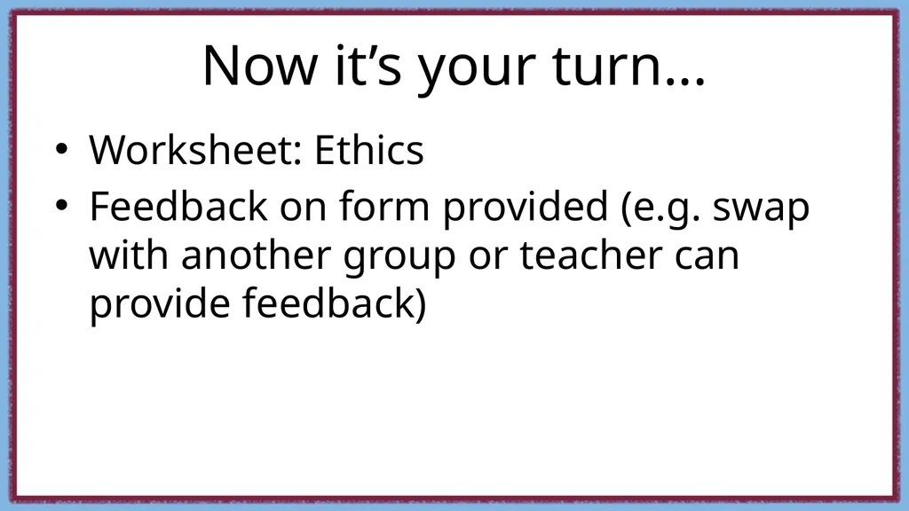 Dr Eilidh Cage Ethics How do we define ethics? In - slide 9 of 9