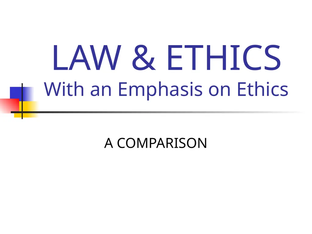 Ethical Decision Making Consider This: “You and - slide 7 of 20