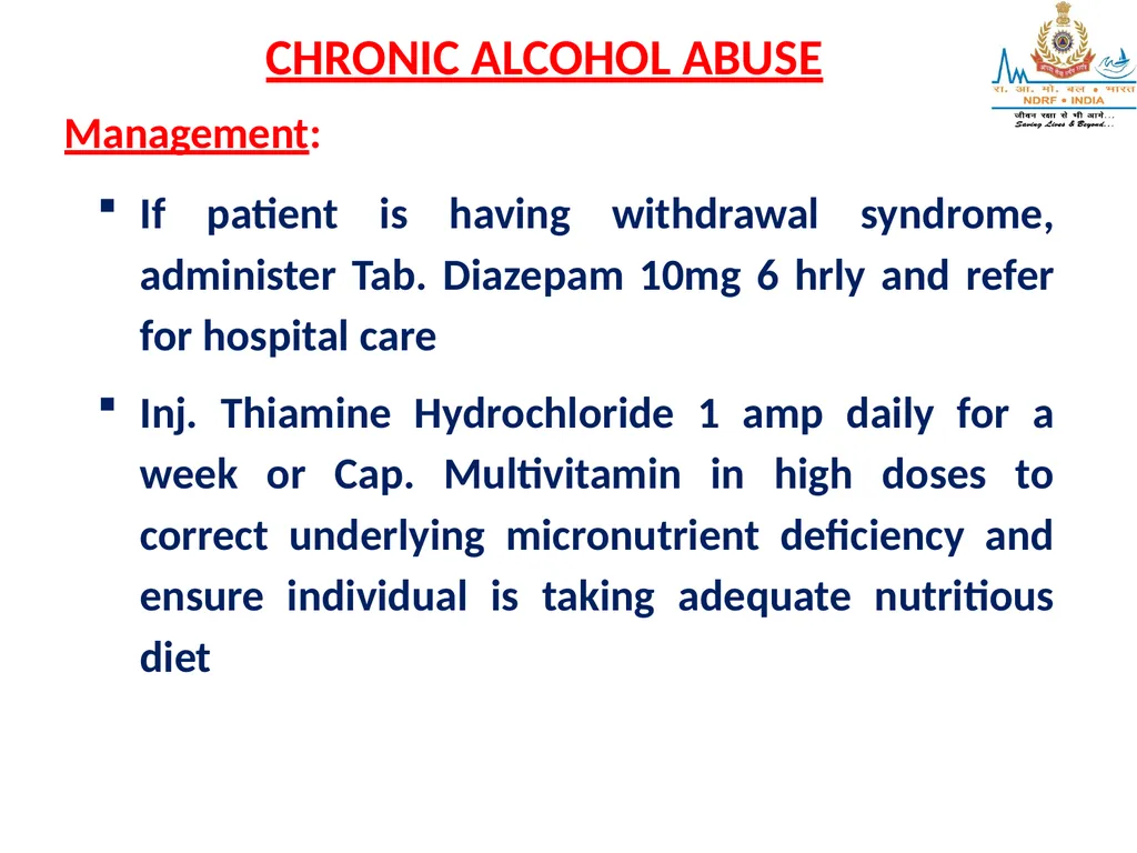 STRESS INDUCED DISORDERS, ALCOHOLISM & SUBSTANCE - slide 13 of 36