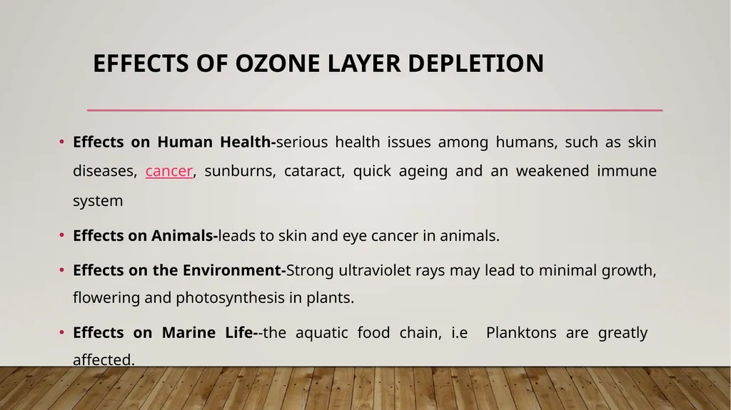 Ozone layer depletion Prepared by anindita - slide 8 of 10