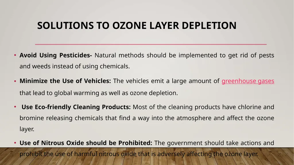 Ozone layer depletion Prepared by anindita - slide 9 of 10