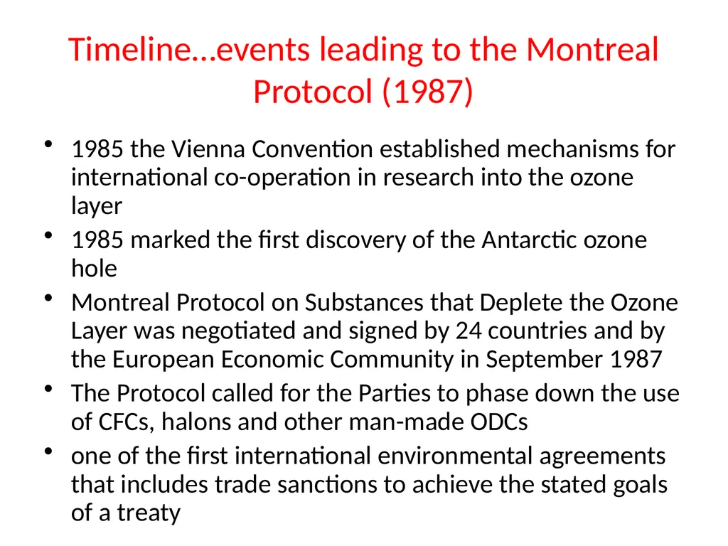 Atmospheric Processes Ozone Depletion Quick recap… - slide 20 of 24