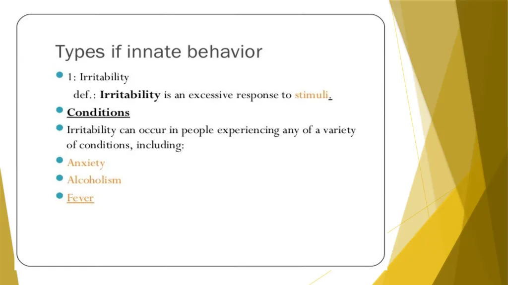 Animal Behavior BY : DR.NILOFER SYED THANKS - slide 5 of 14