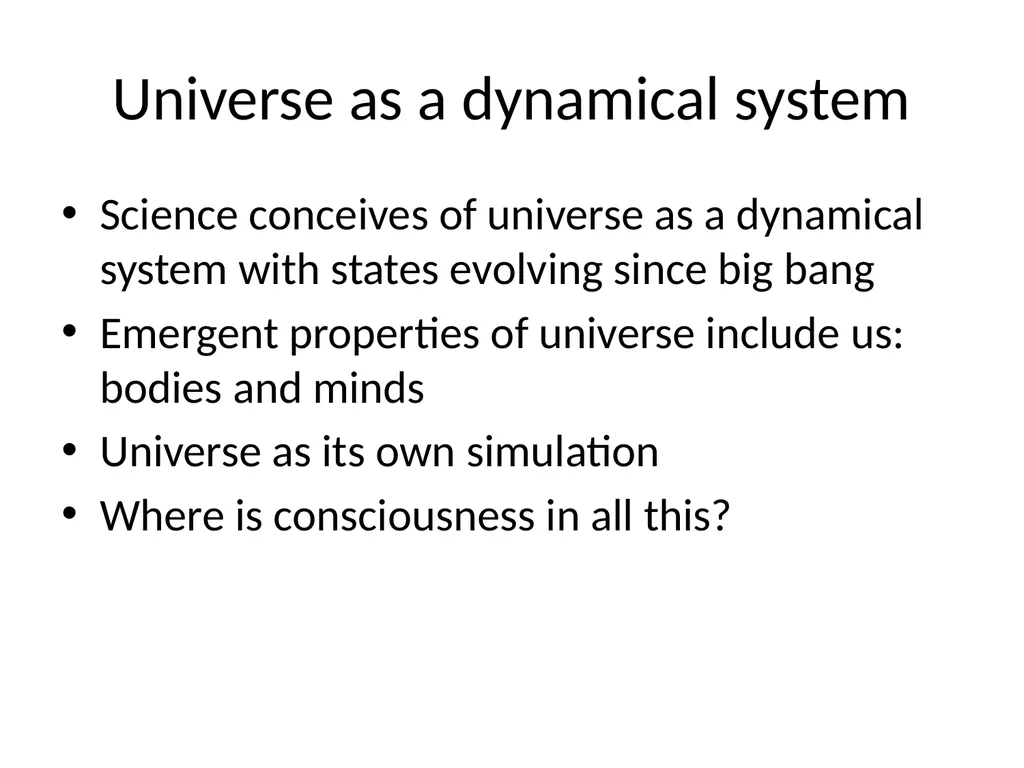 Holism, Reduction and Consciousness Anand - slide 4 of 20