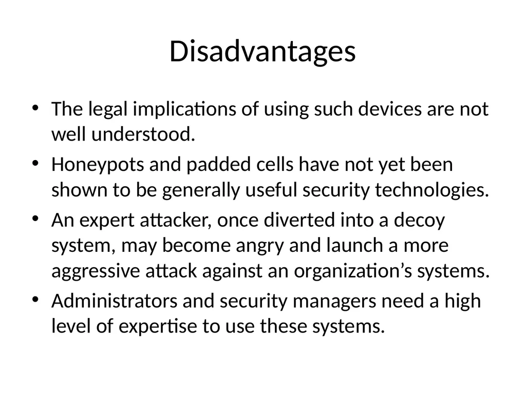 INTRUSION DETECTION AND PREVENTION SYSTEM (IDPS) - slide 41 of 41