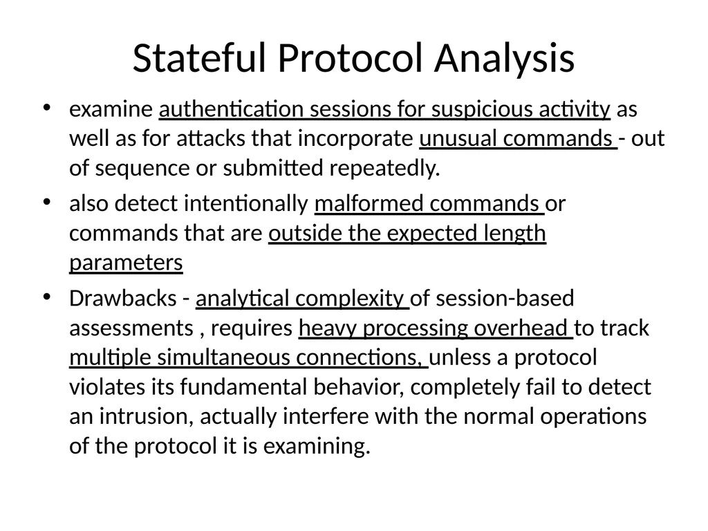 INTRUSION DETECTION AND PREVENTION SYSTEM (IDPS) - slide 33 of 41
