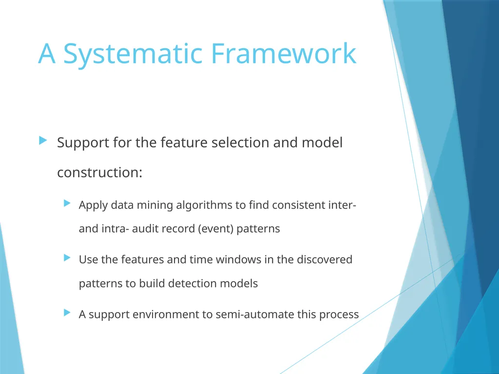 Data Mining for Intrusion Detection Why do we need - slide 22 of 34