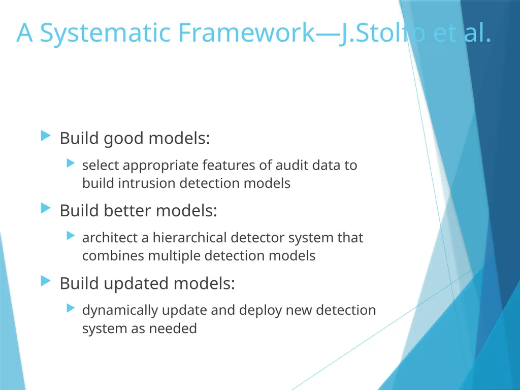 Data Mining for Intrusion Detection Why do we need - slide 21 of 34