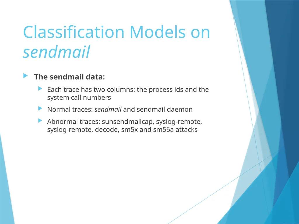 Data Mining for Intrusion Detection Why do we need - slide 27 of 34