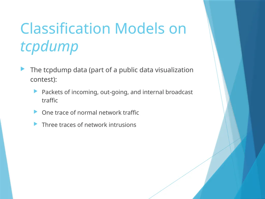 Data Mining for Intrusion Detection Why do we need - slide 29 of 34