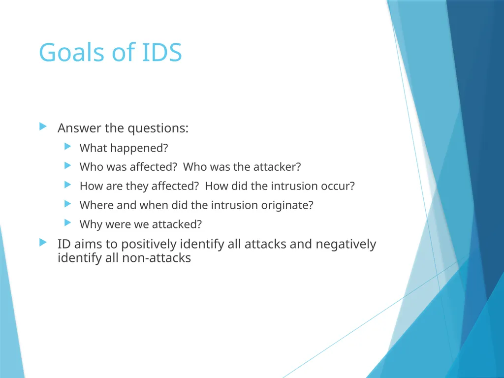 Data Mining for Intrusion Detection Why do we need - slide 6 of 34