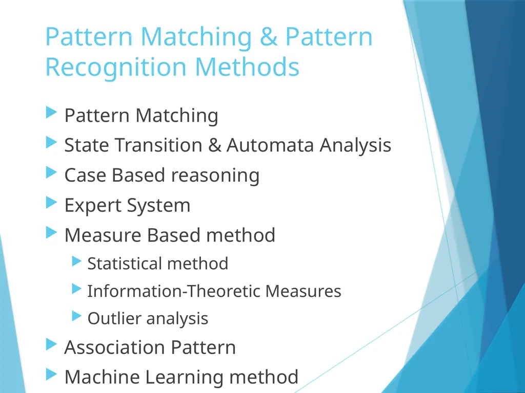 Data Mining for Intrusion Detection Why do we need - slide 11 of 34