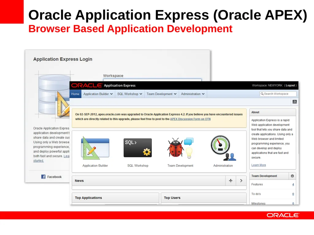 Using Oracle Application Express to Build Highly - slide 8 of 30