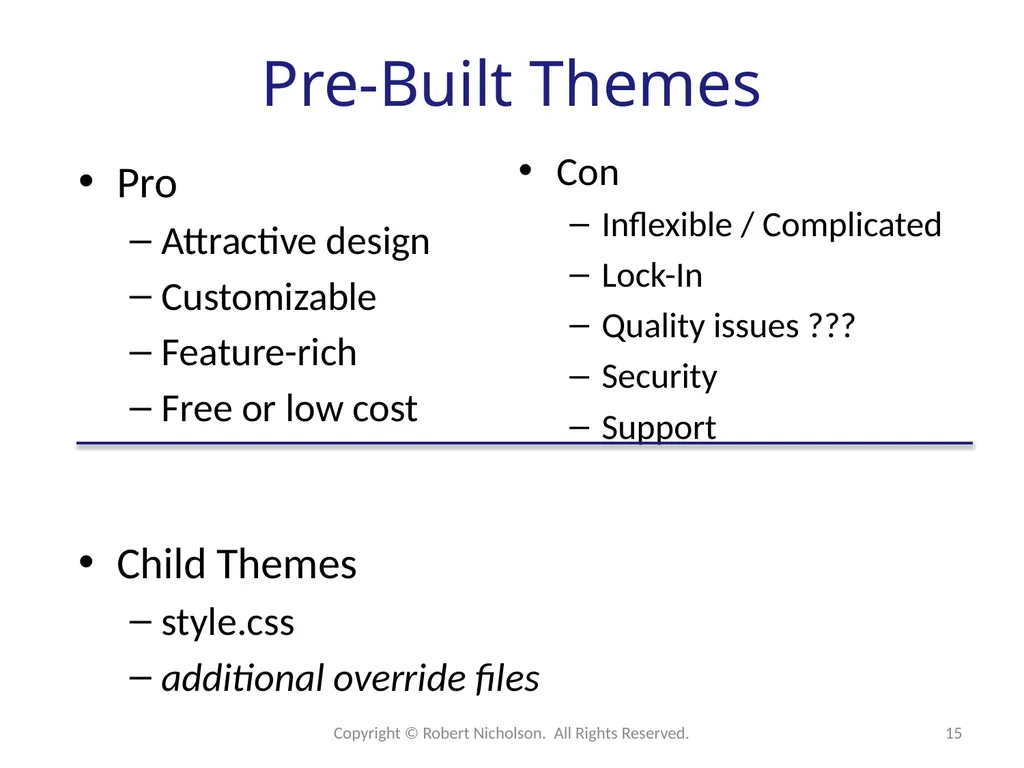 WordPress Development Web applications reside on - slide 15 of 26