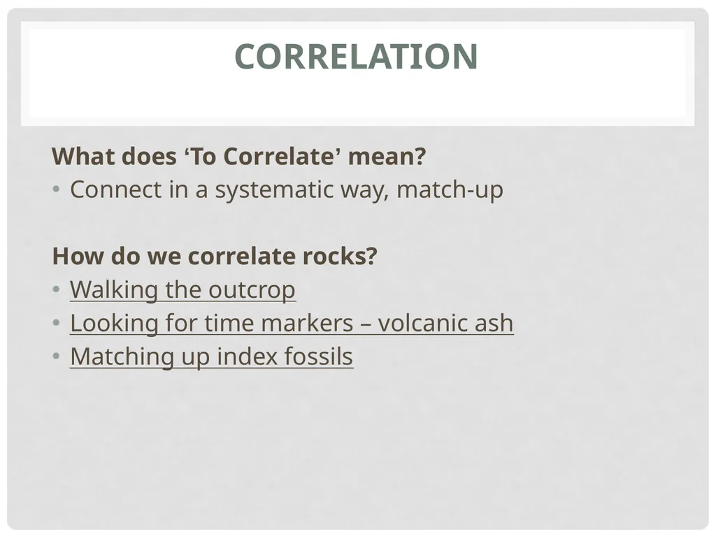 Geological Time Geology needs a Time Scale An - slide 20 of 24