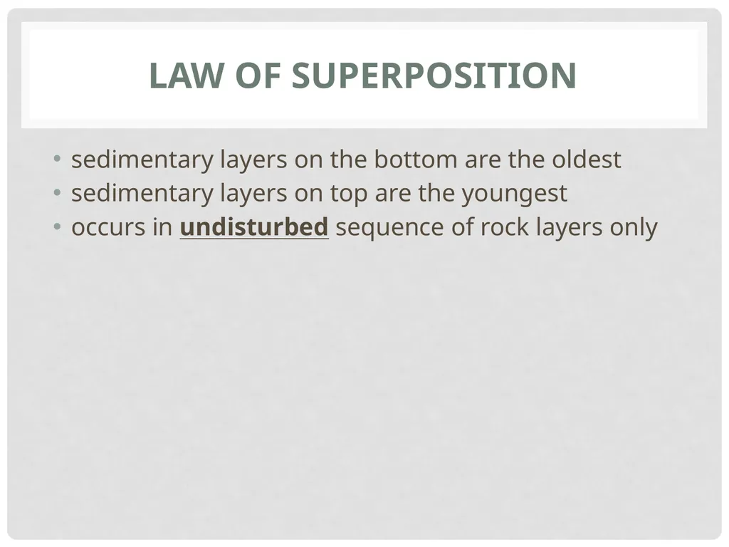 Geological Time Geology needs a Time Scale An - slide 6 of 24