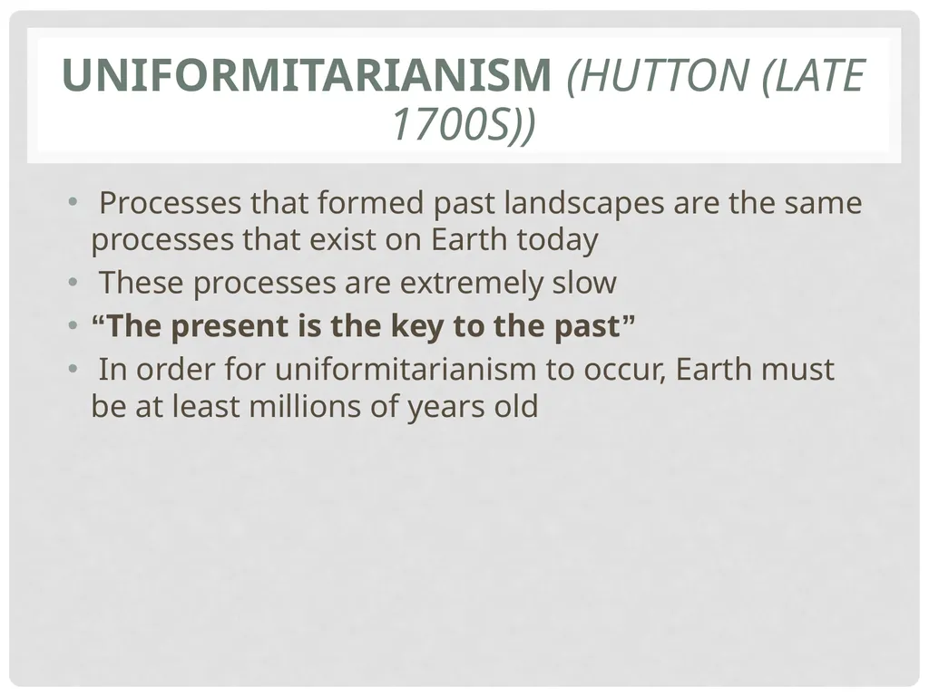 Geological Time Geology needs a Time Scale An - slide 3 of 24