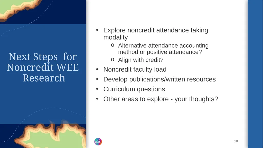 Work Experience Education Update and - slide 18 of 20