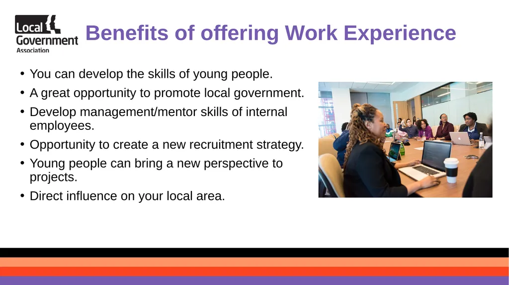What does a good work experience look like? - slide 4 of 8