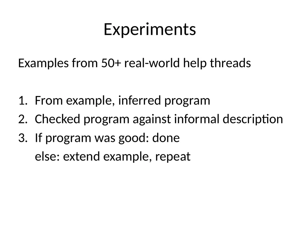 Spreadsheet Table Transformations from Examples - slide 27 of 34
