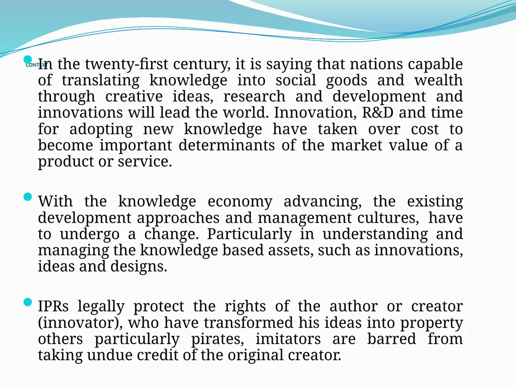 Intellectual Property Rights And Plagiarism Prof. - slide 2 of 55