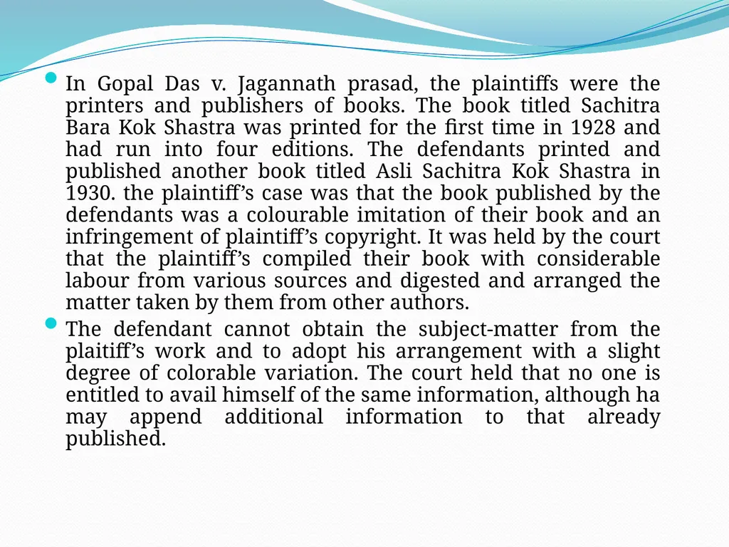 Intellectual Property Rights And Plagiarism Prof. - slide 44 of 55