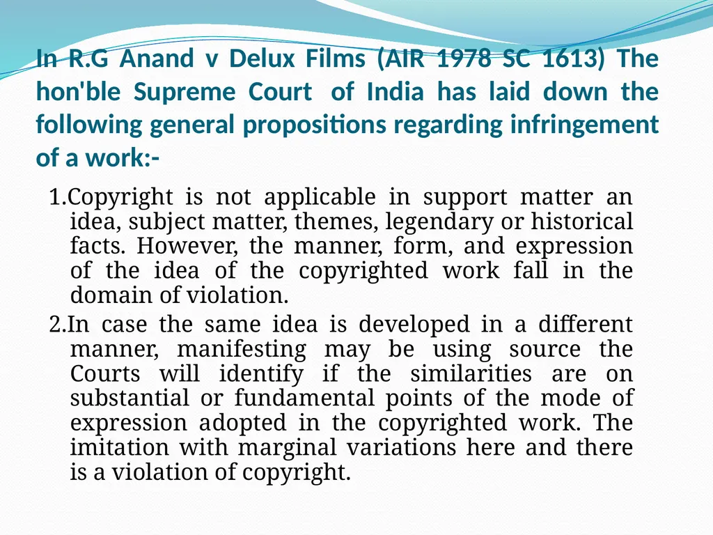 Intellectual Property Rights And Plagiarism Prof. - slide 32 of 55