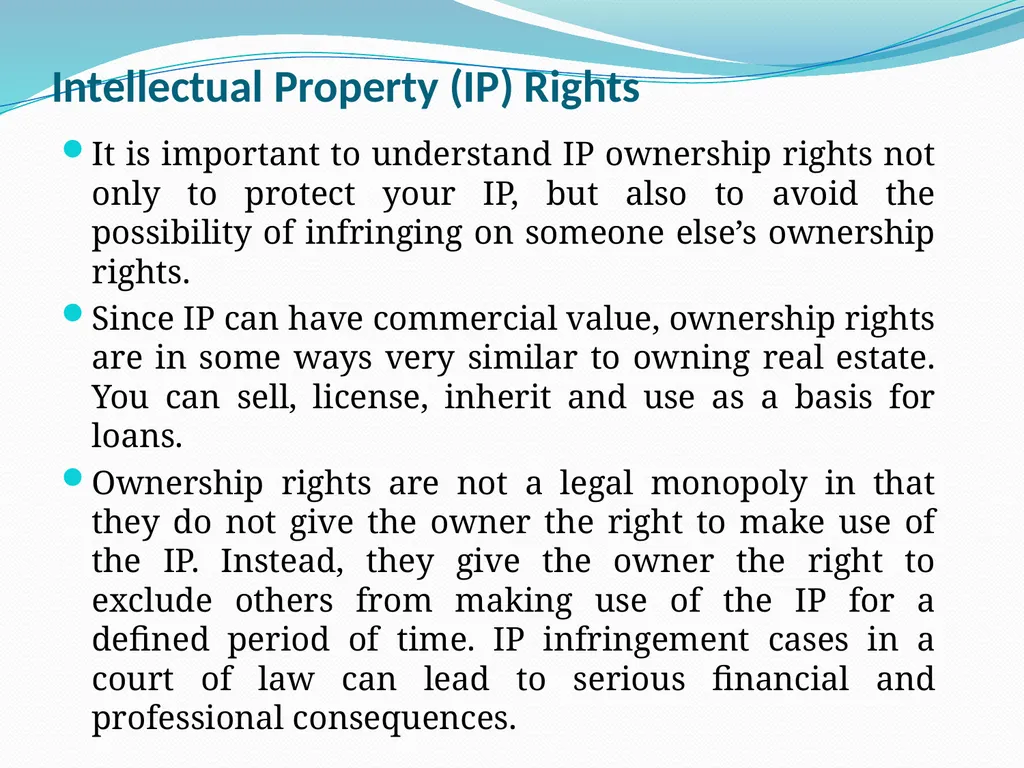 Intellectual Property Rights And Plagiarism Prof. - slide 9 of 55