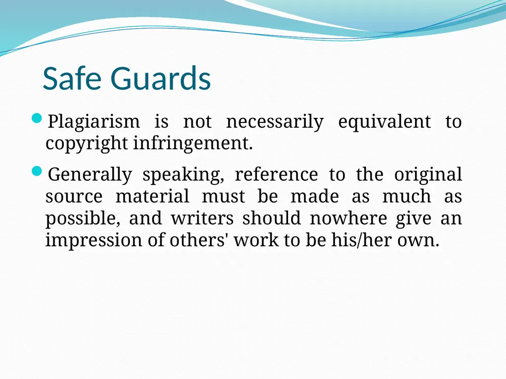 Intellectual Property Rights And Plagiarism Prof. - slide 50 of 55