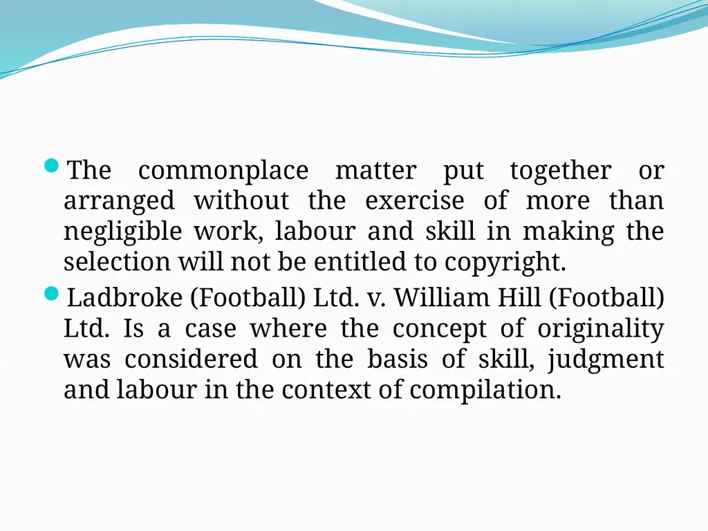Intellectual Property Rights And Plagiarism Prof. - slide 43 of 55
