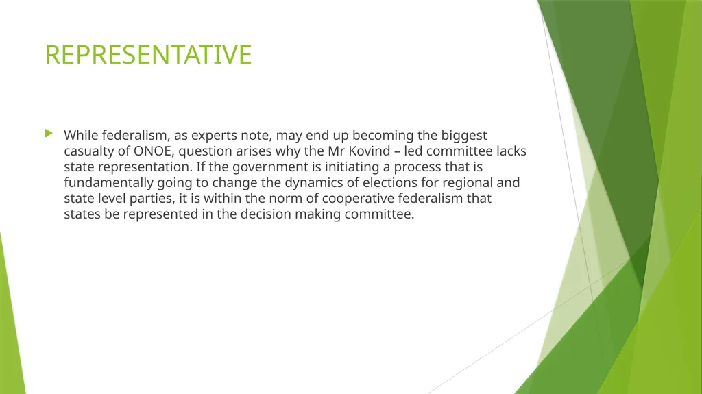 ONE NATION ,ONE ELECTION AND ITS IMPLICATIONS FOR - slide 12 of 15